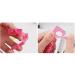 FRAVA Gel Toe Separators - Ideal for Pedicure, Manicure, Yoga Toes & Nail Painting (2 Pairs, Pink) - Buy Online on GoSupps.com