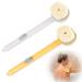2Pcs Long Handle Bath Massage Cleaning Brush with Soap Dispenser  Body Brush Back Scrubber Storable Body Wash  Exfoliating Bath Brush  Cleaning Massage Brush