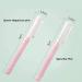 KouRy Multifunction Portable Ear Cleaner - Ear Wax Remover Earpick Curette Soft Brush - Pink Ear Care Tools for Effective Cleaning - Buy Online on GoSupps.com