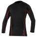 Ultrawarmth Base Layer Top, Mens, Black Black Medium