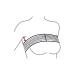 Cilipuloy Chest Compression Support Band - Post Surgery Breast Stabilizer for Augmentation & Reduction - One Size Black - Buy Online on GoSupps.com