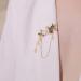 Pin Jewelry Gifts for Women Ladies Retro Elegant Jewelry Irregular Flower Tassel Brooch Temperament Luxury Wedding Banquet Brooch Jewelry Brooches & Pins - Buy Online on GoSupps.com