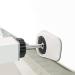 Baby Gates Wall Pads (4 Pack Guard) Safety Indoor Gate Wall Protector - Improved Small Compact Wall Cups Saves Trim & Paint - Best Dog Pet Child Kid Walk Through Pressure Mounted Gates Guard White