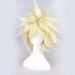 Vii Cloud Strife Cosplay Wig - Short Blonde Fluffy Layered Synthetic Hair for FF7 + Free Wig Cap - International Shipping - Buy Online on GoSupps.com