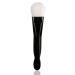 Silicone Face Mask Brush Applicator Double-Ended, 3 Pcs Makeup Beauty Tool Soft Bristles Facial Mud Makeup Applicator Brush, Hairless Moisturizers Applicator Tools for Mud, Clay, Charcoal Mixed Makeup (1 Pcs Black Soft Bri…