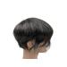 Real Hair Toupet for Men - Yanahair Smooth Thin French Tip Wigs | Natural Hairline European Real Hair System (#1B40 Black & Gray 10x8 Inches) - Buy Online on GoSupps.com