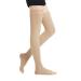Thigh High Compression Stocking for Women Men Open toe compression socks support 20-30mmHg for blood circulation X-Large