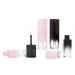 5-Pack 4ml Pink Gradient Square Lip Gloss Tubes with Magic Wand Applicator - Refillable DIY Lip Balm Containers - Buy Online on GoSupps.com