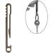 2Pcs Titanium EDC Keychain Bottle Openers | Multi-Functional Belt Clip for Camping & Home - Buy Online on GoSupps.com