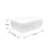 Portable Hearing Aid Case - Premium Texture Storage Case for BTE CIC IIC ITE - Durable & Protective (White) - Buy Online on GoSupps.com