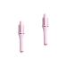 FOMIYES 2pcs Adjustable Curling Iron Abs Hair Curling Wand Crimper Hair Tool 32.50X5.50X5.50CMx2pcs Pinkx2pcs
