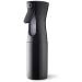 ExpanHose Hair Spray Bottle Continuous Water Mister Spray Bottle Empty Aerosol Fine Mist Curly Hair Spray Bottle for Taming Hair in Morning Hairstyling Plants Pets Cleaning-5.4oz/160ml (Black)