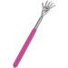 Trixes Pink Back Scratcher - Extendable Telescopic Stainless Steel Hand - Body Massage & Head Scratch Device - Funny Cool Gadget for Relaxation - Buy Online on GoSupps.com