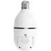 360 Degree PTZ Wireless WiFi Light Socket Camera with Floodlight & Night Vision - 64GB Micro SD Card - 2.4Ghz/5Ghz - White - Buy Online on GoSupps.com