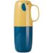 Danlai Travel Toothbrush Cup Case - Portable Toothpaste Holder & Storage Box - Yellow - Buy Online on GoSupps.com