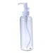 Bottle Dispenser 100ML Plastic Press Transparent Lotion Dispenser Bottle Cosmetic Containers for Travel Shower Gel Dispenser