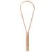Stainless Steel Tongue Scraper Fights Bad Breath Tongue Cleaner for Adults Mouth Care for Fresh Breath Travel Essentials for Oral Care Easy to Use (Copper)