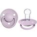 BIBS Pacifiers - De Lux Collection | BPA-Free Baby Pacifier | Made in Denmark | Set of 2 Dusky Lilac Color Premium Soothers | Size One Size