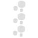 STOBOK 9 Pcs Cake Decorating Tool Fondant Cake Stencil Resin Silicone Molds Succulent Candle Mold Soap Molds Succulent Cake Pendant Molds for Resin Jewelry Resin Mold White Juicy Mousse Whitex3pcs Mx3pcs