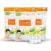 Organic Cotton Balls & Swabs for Gentle Nail & Make-Up Removal - 50 Pack - Buy Online on GoSupps.com