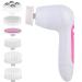 5 In 1 facial cleaning brush multifunctional electrical facial massage device Cleaner instrument pore cleaning skin care waterproof design for home travel use