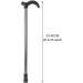 Lightweight Height Adjustable Crutches Teleswalking Stick 6 Colors Hiking Sticks Mobility Aids for Men Women Elderly/Brown Lucky Star - Buy Online on GoSupps.com