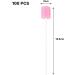 100 Disposable Oral Care Sponges - Portable Dental Swabs for Clinics | 13.5cm Pink - Buy Online on GoSupps.com