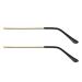 1 Pair Metal Eyeglass Leg Repair Tool Universal Slip Replacement Glasses Leg Arm Frame Accessories Glasses R7V8 Gold Free Size