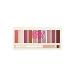 FLOWER BEAUTY Shimmer & Shade Eyeshadow Palette | 10 Mix-and-Match Matte & Shimmery Shades | Eye Makeup with Brush Included | Cruelty Free (Sugar Rush)