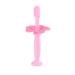 Sewoart 1stk Baby toothbrush brisk toothbrush toothbrush toothbrush made of silicone infant toothbrush baby training toothbrush toothbrush child rosa clean sound wall 1 piece (1 Pack) pink