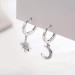 Ear Stud Earrings for Women Asymmetric Pendant Ear Clips Female Delicate Simple Vintage Ear Buckle Party Gift e Ear Studs - Buy Online on GoSupps.com
