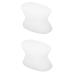 Toe Straightener All Gel Spreader 1 Pair Silicone Gel Toe Protector Straightener Bunion Pads Separator Alignment Pain Relief Lj