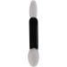 Eye shadow stick 50pcs Disposable Double Ended Sponge Eye Shadow Applicators Dual Sided Eyeshadow Brush Sponge Tipped Oval Makeup Applicator Black Handle - Buy Online on GoSupps.com