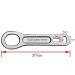 iGuerburn 2 Pack Oxygen Tank Wrench Key for CGA 870 Valves - Heavy Duty Metal with Lanyard Chain - Fits Sizes M2, A, B, ML6, C, D, JD, E - Buy Online on GoSupps.com