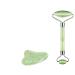 Truweo Jade Roller & Gua Sha Set - Himalayan Anti-aging Facial Tools for Slimming, Firming, and Wrinkle Removal - 100% Natural Jade Stone Beauty Kit - Buy Online on GoSupps.com