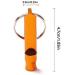 Ergonflow 12-Pack Extra Loud Camping Whistles - Lightweight Aluminum Keychain for Hiking, Hunting, Sports & Emergencies - Buy Online on GoSupps.com