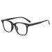 PARWANA Anti UV Oversized Stylish Computer Readers Anti Blue Light Reading Glasses Eyewear Flat Light Mirror for Women/Men +350 Black