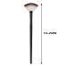Demarkt Purple Fan-Shaped Makeup Brush for Foundation Eyebrow & Eyeliner | Cosmetic Brushes for Flawless Application - 1 Piece - Buy Online on GoSupps.com