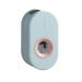 perfk 6x Automatic Toothpaste Dispenser Toothpaste Squeezers and Toothbrush Holder 4 Colors Optional