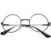 Round Circle Metal Reading Glasses - Sun Readers for Men & Women | Spring Hinged 3-Pack - Stylish & Comfortable - Buy Online on GoSupps.com