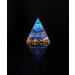 Lapis Lazuli Ball Tai Chi Orgone Pyramid with Moonstone Crystal - Nature Reiki Healing Chakra Energy Tower - 5cm Ball Included - Buy Online on GoSupps.com