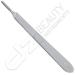 DZ scalpel holder No.3 +5 blades figure 10-individually sterile packed-stainless steel