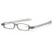 Iynwbjts 360 rotatable reading glasses for men foldable fashion glasses for older people 1853 reading glasses for women stand-read glasses (color: gray frame size: 3.00) 3.00 gray frame