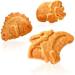 Artiach Dinosauros Mini Biscuits | Individually Wrapped | 120 g (Pack of 4) - Buy Online on GoSupps.com