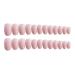 Brishow Oval Artificial Nails Short Skin Color Pink Ballerina Full Cover Press-On Nails for Women & Girls 24 Pieces - Buy Online on GoSupps.com