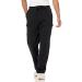 Amazon Essentials Men's Cargo Fleece Sweatpant Medium Black