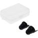 Sleep earplugs 1 Pair/Set Soft Silicone Ear Plugs Anti Noise Snore Earplugs Noise Reduction Sound Insulation Ear Earplugs 5 Colors (Color : Black) (Color : Groen) (Color : Blauw)