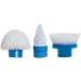Spin Scrubber Replacement Brushes - Set of 3 (Flat Dome Corner) | International Shipping Available - Buy Online on GoSupps.com
