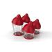Mimijumi Get Going Anti-Colic Baby Bottle Set - 4 Oz and 8 Oz Darker Bottles for Newborns - Ideal for Baby Breastfeeding - Ages 0-12M - Buy Online on GoSupps.com