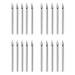 Vsnnsns Piercing Needles 10G 12G 13G 14G 16G 18G 20G Stainless Steel Body Piercing Needles for Nose Septum Ring Belly Cartilage Tragus Helix Rook Conch Daith Tongue Lip Eyebrow Rings Piercing Jewelry
